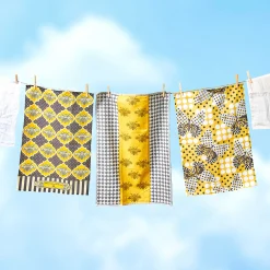 Sale MacKenzie-Childs Queen Bee Woven Dish Towel