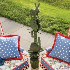 Online MacKenzie-Childs Rabbit Garden Totem