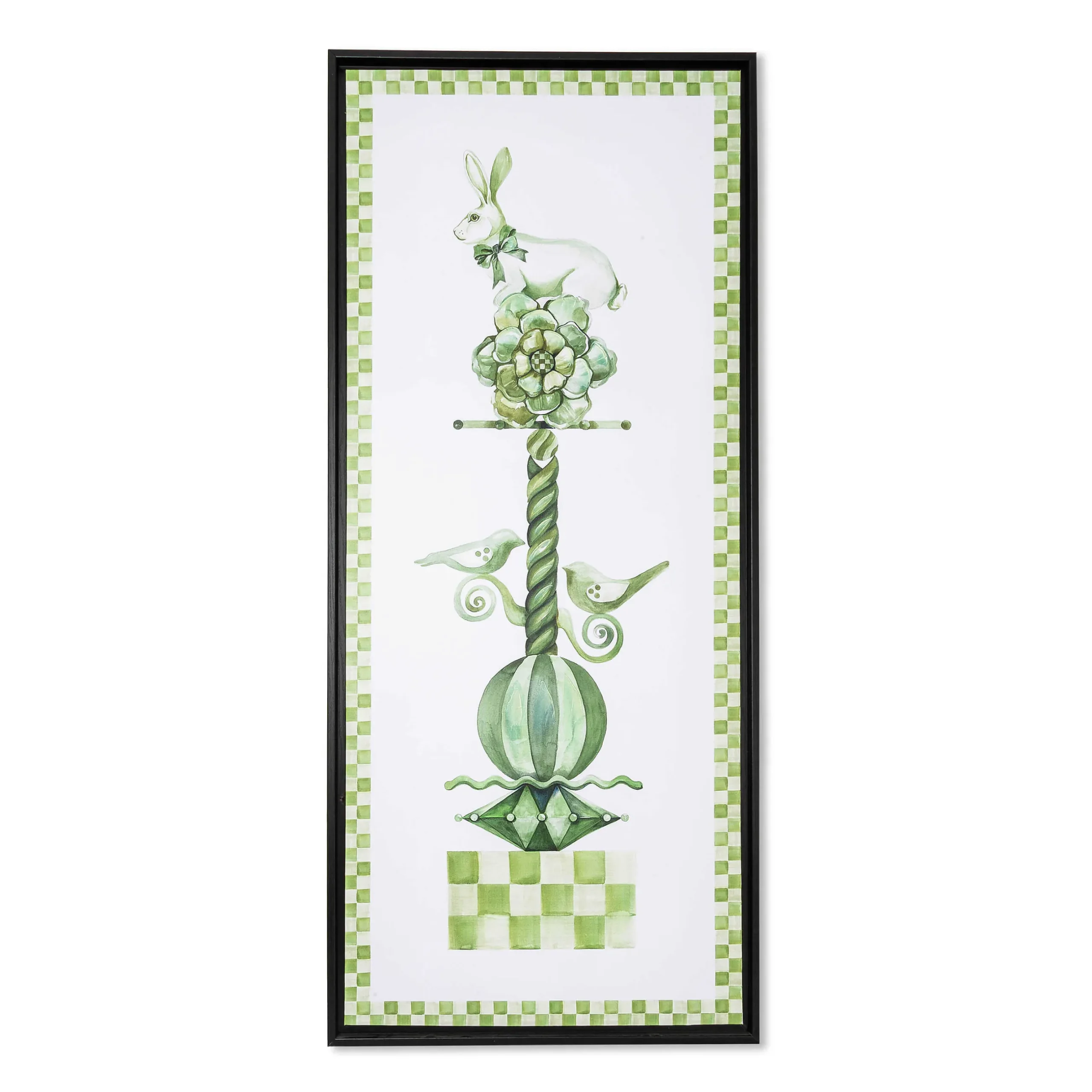 Clearance MacKenzie-Childs Rabbit Totem Wall Art