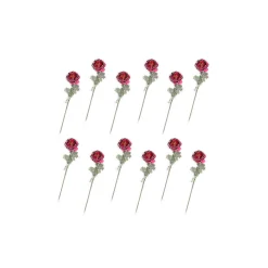 Outlet MacKenzie-Childs Ranunculus Bouquet - Pink - Set Of 12