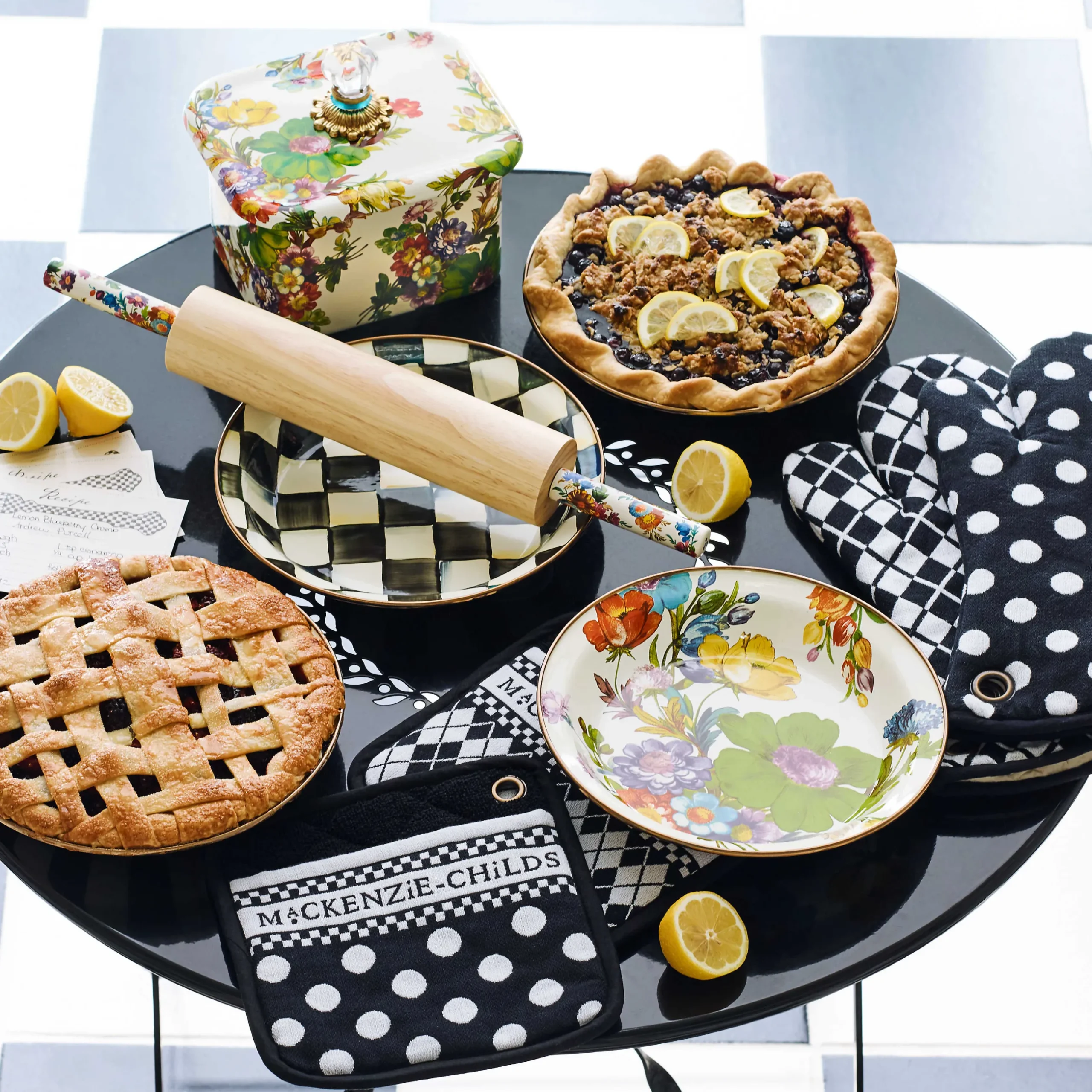 Hot MacKenzie-Childs Recipe Cards