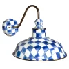 Discount MacKenzie-Childs Royal Check Barn Sconce - 12"