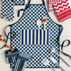 MacKenzie-Childs Royal Check Bistro Oven Mitt