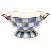 Discount MacKenzie-Childs Royal Check Enamel Almost Everything Bowl