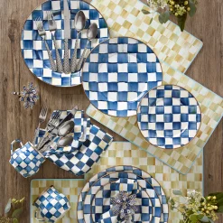 Outlet MacKenzie-Childs Royal Check Enamel Charger/Plate