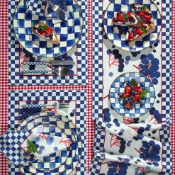 Outlet MacKenzie-Childs Royal Check Enamel Charger/Plate