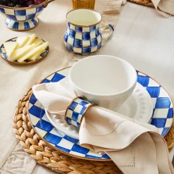 Outlet MacKenzie-Childs Royal Check Enamel Charger/Plate