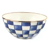 Discount MacKenzie-Childs Royal Check Enamel Everyday Bowl - Small