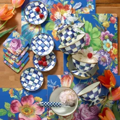 Sale MacKenzie-Childs Royal Check Enamel Everyday Bowl