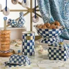 Best MacKenzie-Childs Royal Check Enamel Everything Bowl