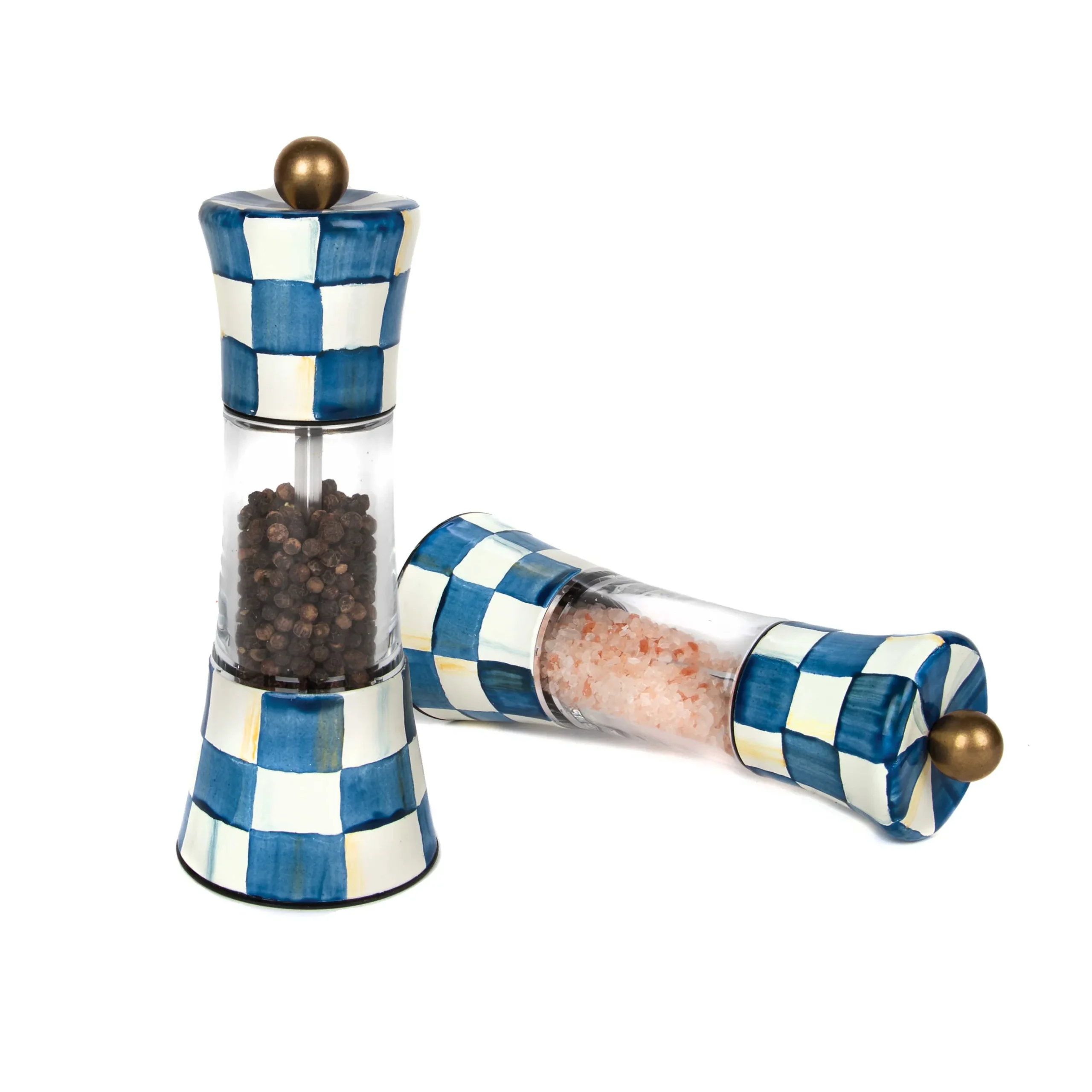 Discount MacKenzie-Childs Royal Check Enamel Grinder