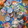 Discount MacKenzie-Childs Royal Check Enamel Ice Cream Dish