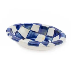 Sale MacKenzie-Childs Royal Check Enamel Soap Dish