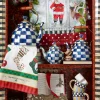 Clearance MacKenzie-Childs Royal Check Enamel Teapot - 4 Cup