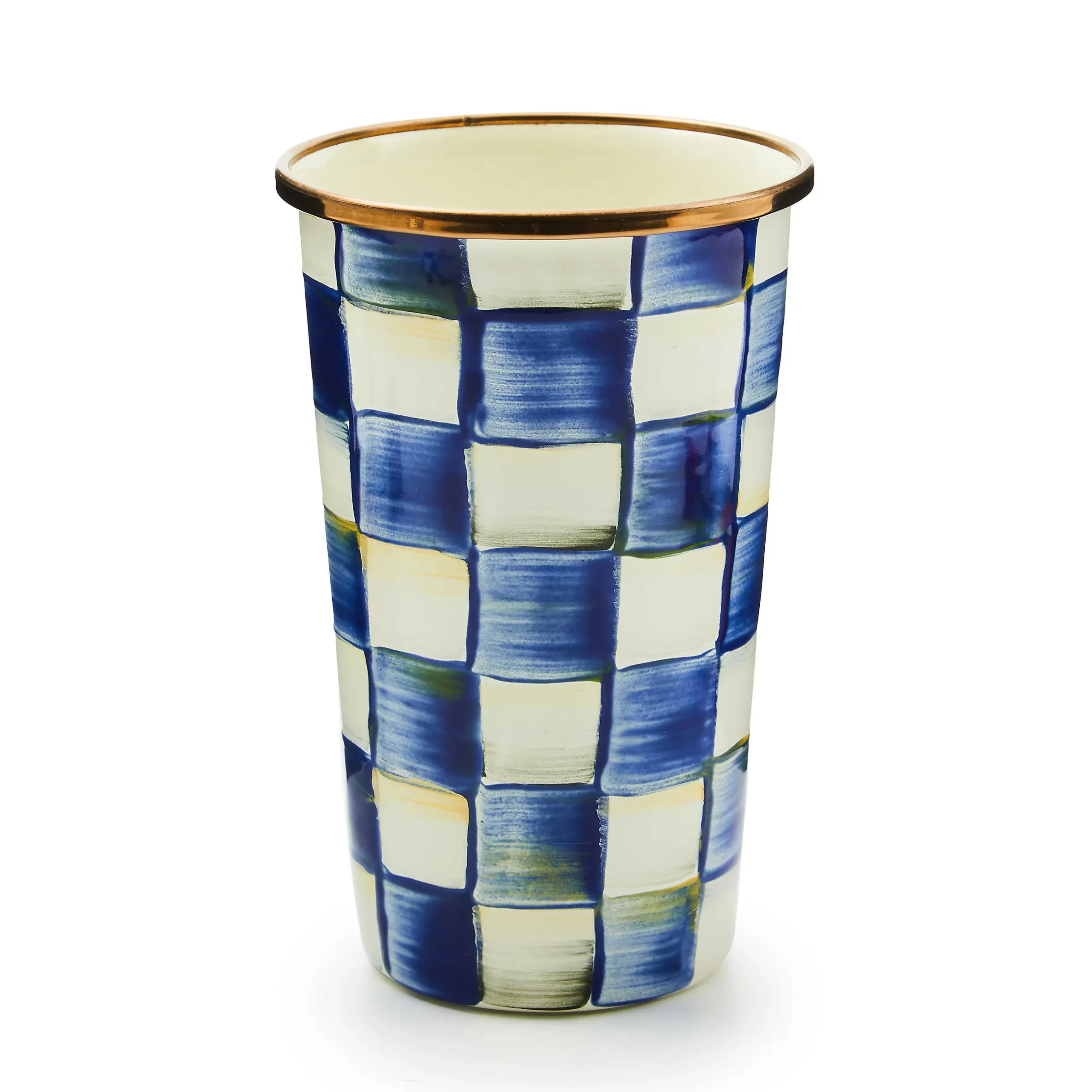 Sale MacKenzie-Childs Royal Check Enamel Tumbler - 20 Ounce