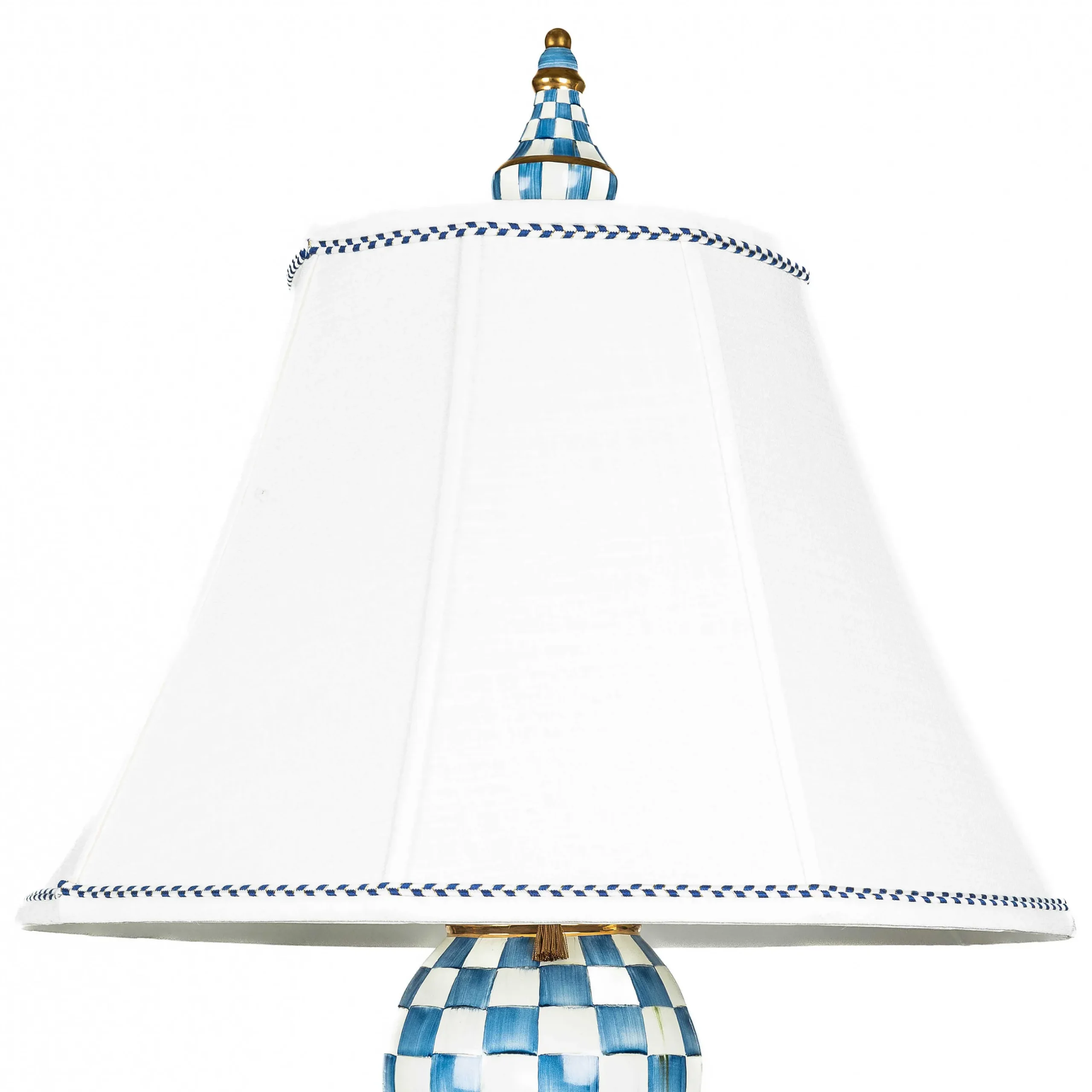 New MacKenzie-Childs Royal Check Floor Lamp