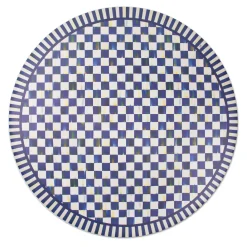 Sale MacKenzie-Childs Royal Check Floor Mat - 6' Round