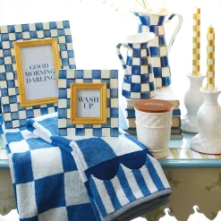 Hot MacKenzie-Childs Royal Check Hand Towel