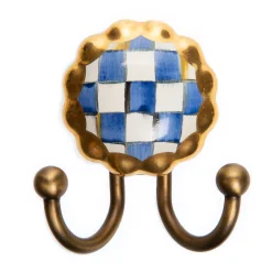 Outlet MacKenzie-Childs Royal Check Hook