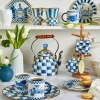MacKenzie-Childs Royal Check Mug