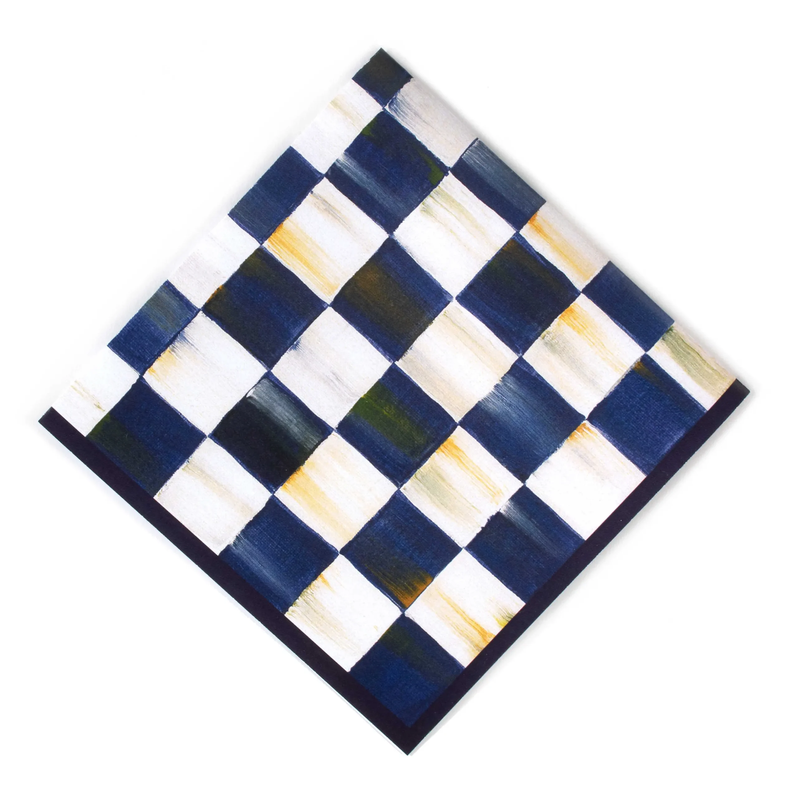 Discount MacKenzie-Childs Royal Check Paper Napkins - Cocktail