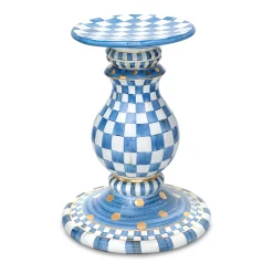 Sale MacKenzie-Childs Royal Check Pedestal Table Base
