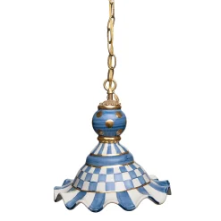 Best MacKenzie-Childs Royal Check Pendant Lamp - Medium