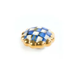 MacKenzie-Childs Royal Check Round Knob