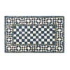 Hot MacKenzie-Childs Royal Check Rug - 2'3" X 3'9"