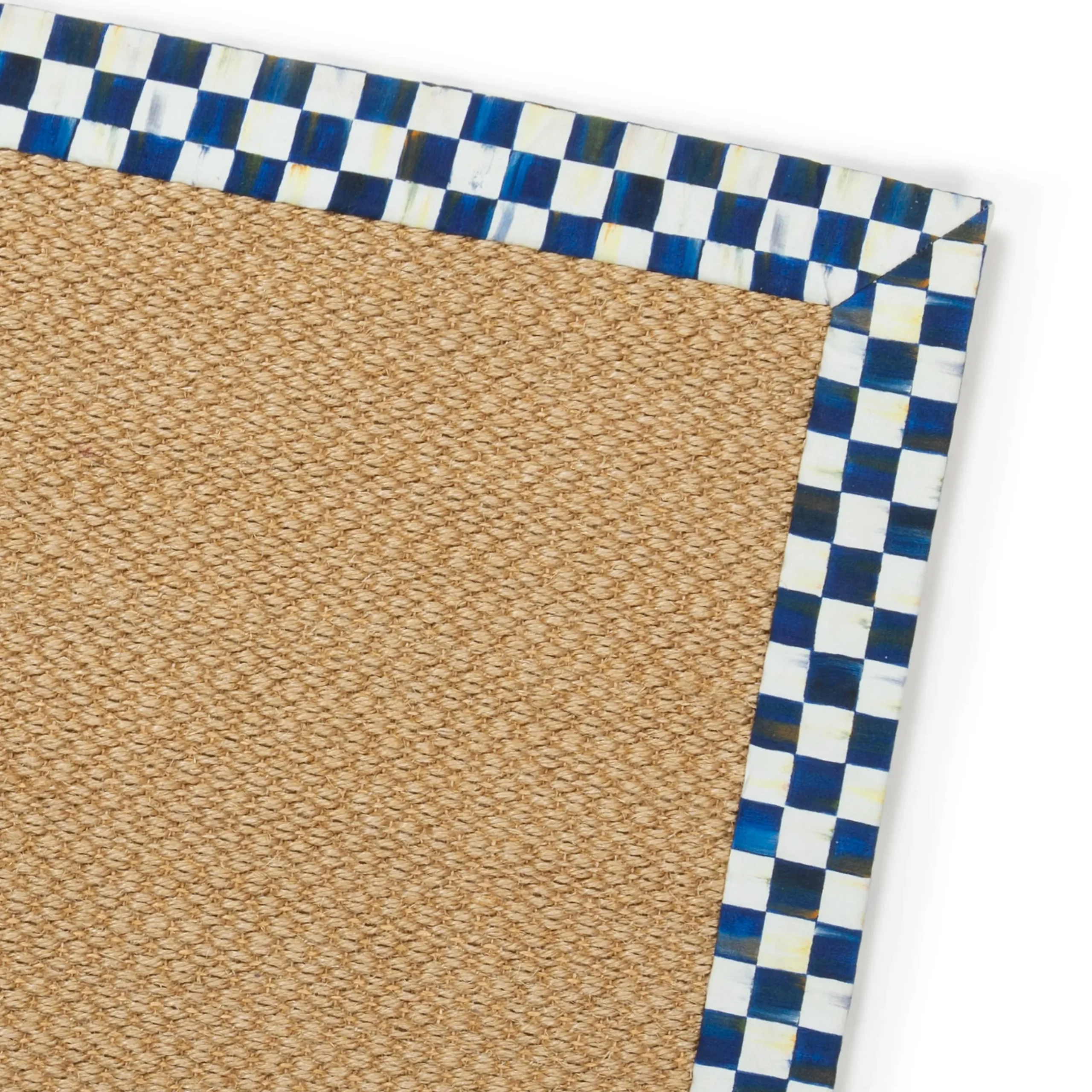 Hot MacKenzie-Childs Royal Check Sisal Rug - 3' X 5'