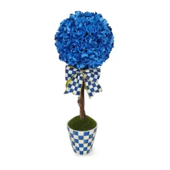 Outlet MacKenzie-Childs Royal Check Topiary Drop In - Small