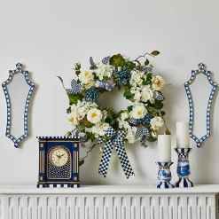 Clearance MacKenzie-Childs Royal Check Wall Mirror