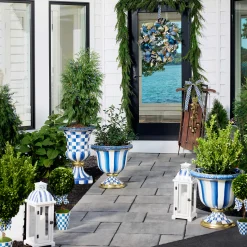 Discount MacKenzie-Childs Royal Stripe Urn