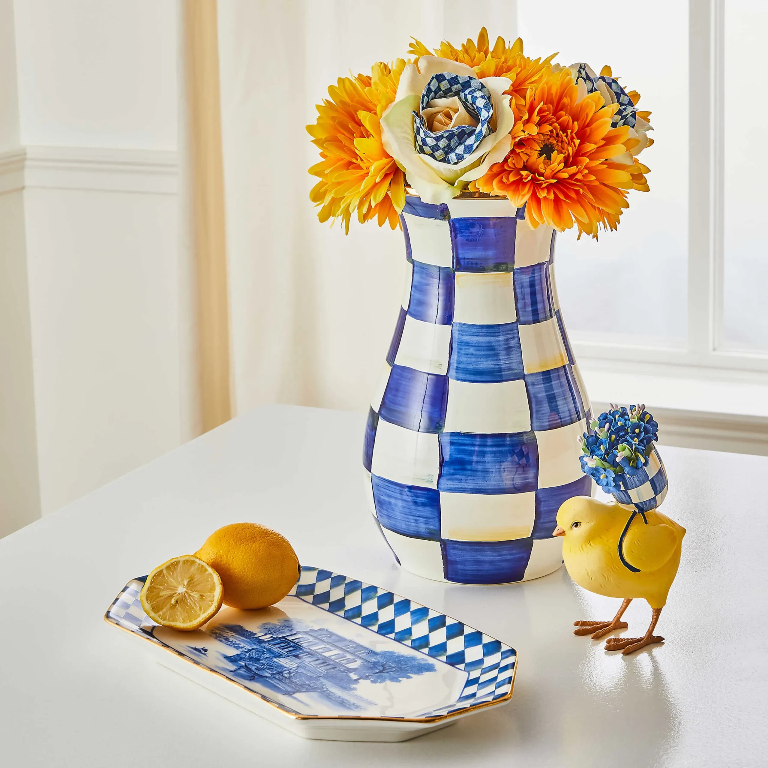 Discount MacKenzie-Childs Royal Toile Tray