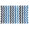 Clearance MacKenzie-Childs Royal Zig Zag Bath Rug - Large