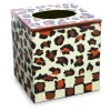 Clearance MacKenzie-Childs Serengeti Boutique Tissue Box Holder