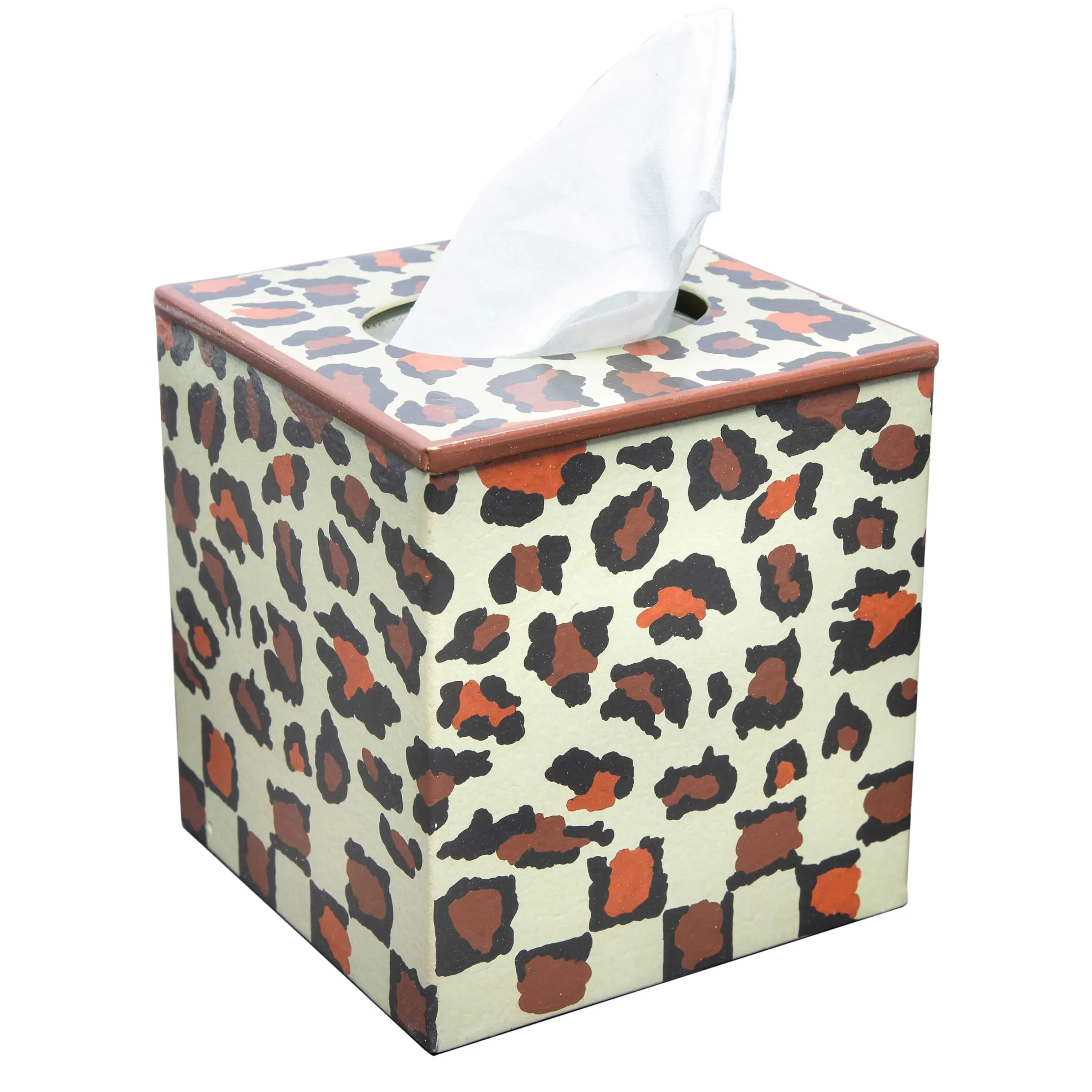 Clearance MacKenzie-Childs Serengeti Boutique Tissue Box Holder