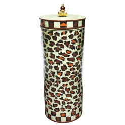 MacKenzie-Childs Serengeti Toilet Tissue Vertical Container