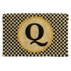 Outlet MacKenzie-Childs Single Letter Monogrammed Entrance Mat - Q