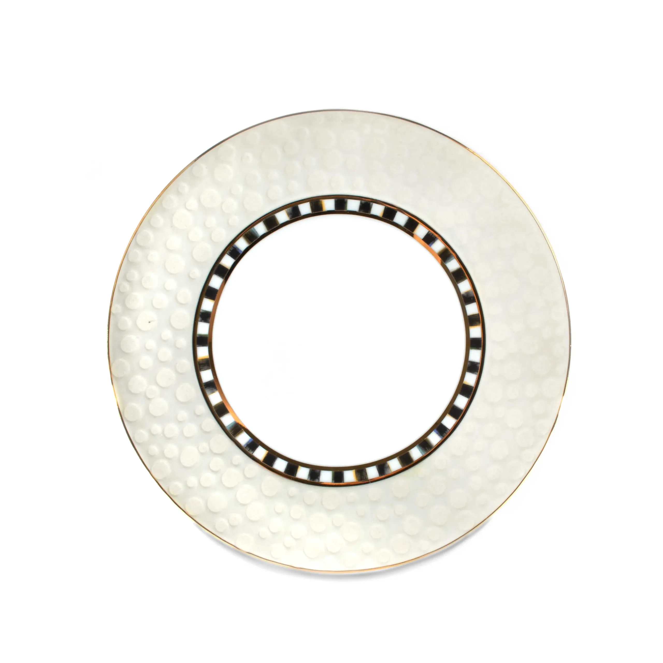 Best MacKenzie-Childs Soho Salad Plate - Cloud