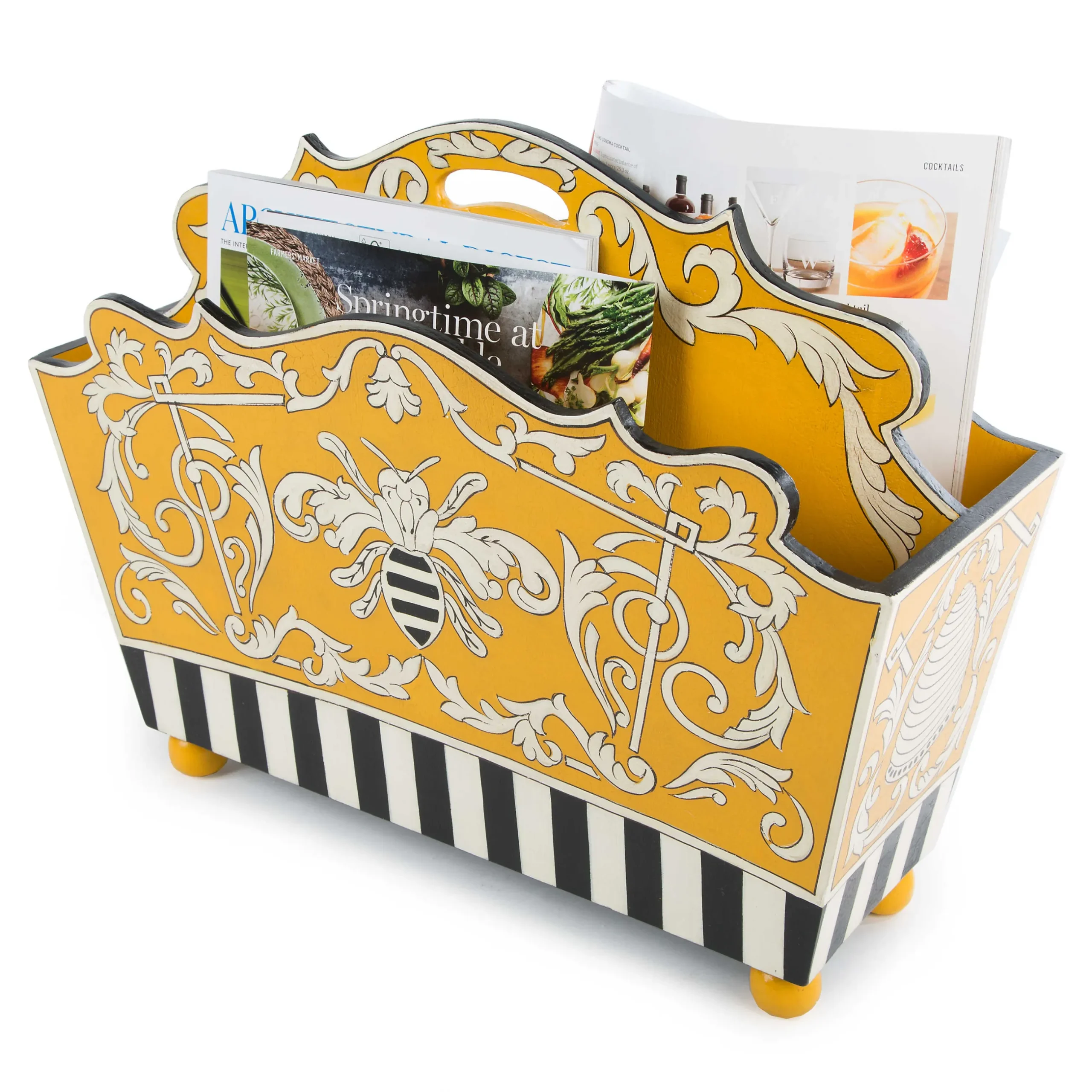 Discount MacKenzie-Childs Spelling Bee Magazine Holder