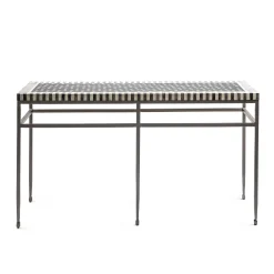 Online MacKenzie-Childs Spot On Console Table - Black