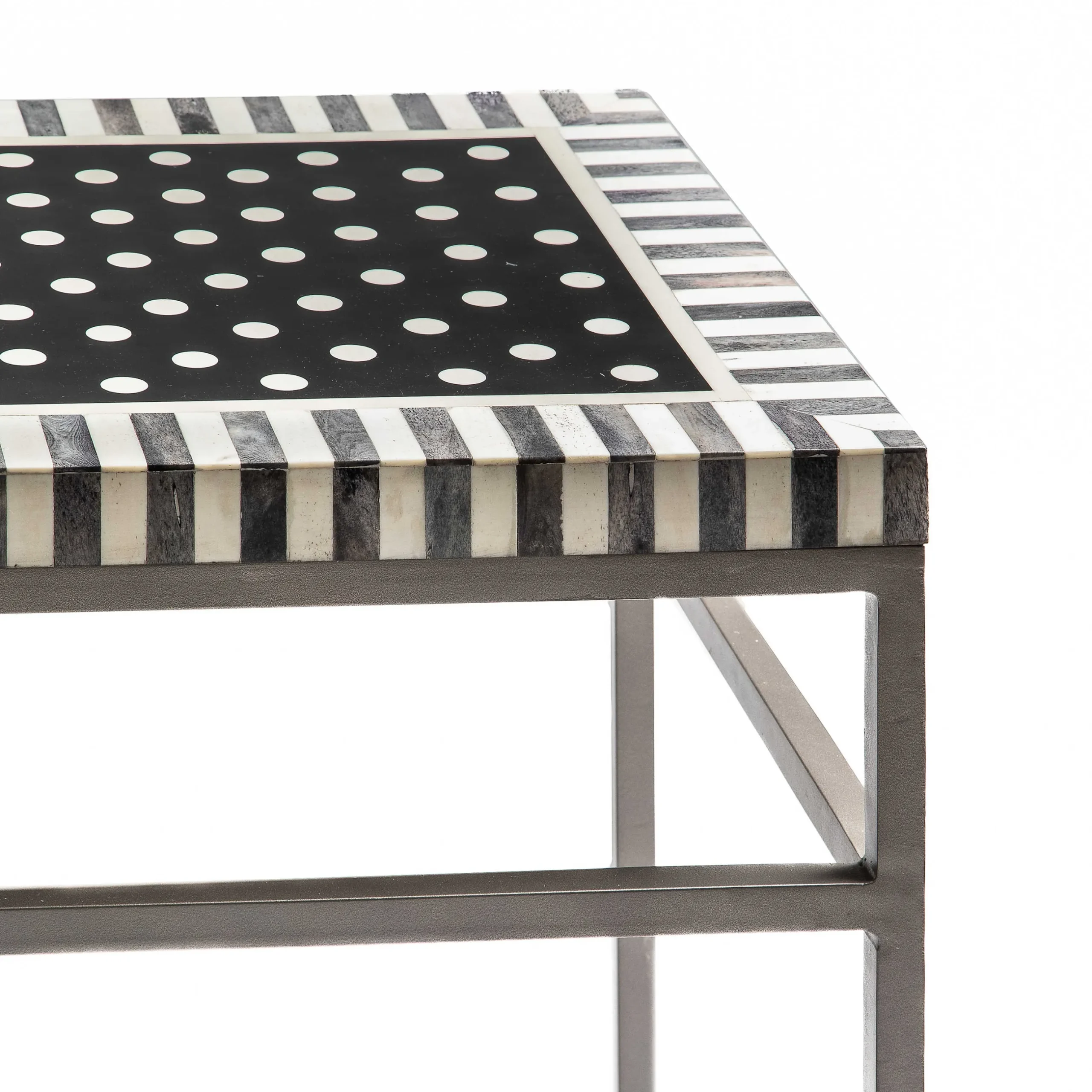 Online MacKenzie-Childs Spot On Console Table - Black