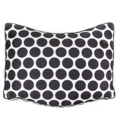 Discount MacKenzie-Childs Spot On Ottoman - Black