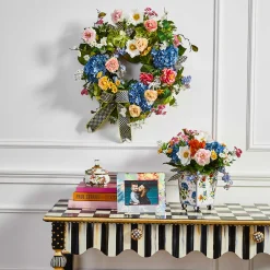 Sale MacKenzie-Childs Spring Blooms Wreath