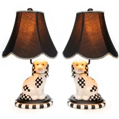 Discount MacKenzie-Childs Staffordshire Dog Lamps - Set Of 2