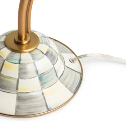 Sale MacKenzie-Childs Sterling Check Desk Lamp