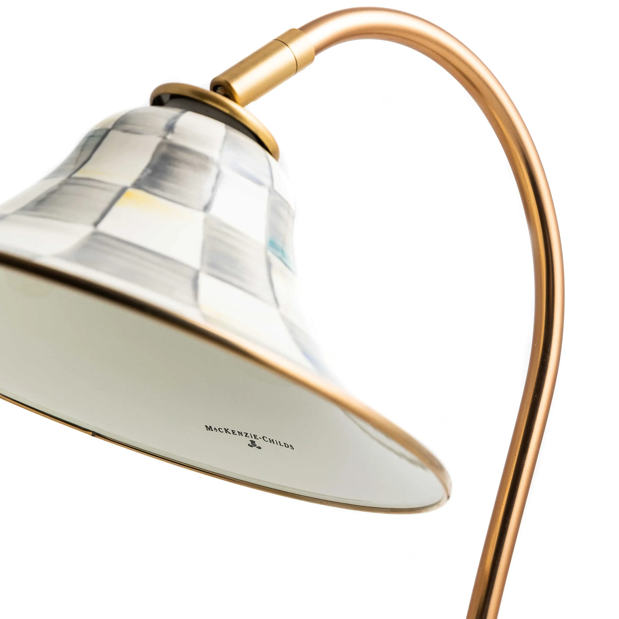 Sale MacKenzie-Childs Sterling Check Desk Lamp