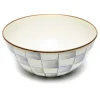 Discount MacKenzie-Childs Sterling Check Enamel Everyday Bowl - Small