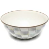 Hot MacKenzie-Childs Sterling Check Enamel Everyday Bowl - Large